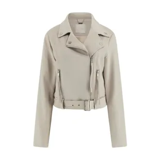 Guess Dames, Jassen, Beige, Maat: XS Suède