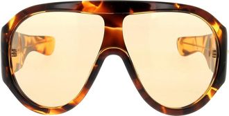 Bottega Veneta Zonnebril - Dames - Zonnebrillen - Bruin - ONE Size - Accessoires