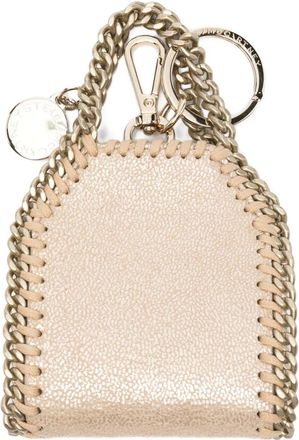 Stella McCartney Portachiavi con custodia per AirPods Falabella - Toni neutri