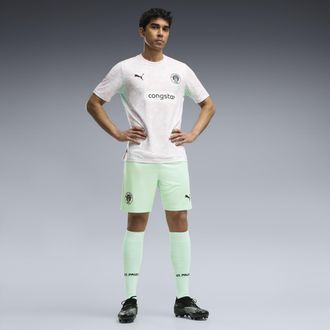 Puma Shorts FC St. Pauli 26/27 da uomo, Abbigliamento, Verde, 3XL