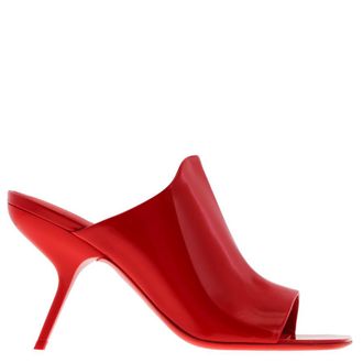 Ferragamo Era X5 Patent Leather Mules, Size 9 C