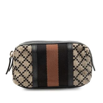 Gucci Pre-owned Gucci Diamante Canvas Web Pouch Ladies YYOU5XP0IVEZQ4WZ