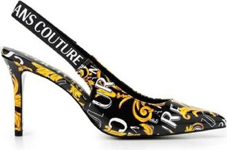 Versace Jeans Couture Barok Print Zwarte D&eacute;collet&eacute; - Maat 41 - Dames - Pumps - Veelkleurig - 36 EU - Schoenen