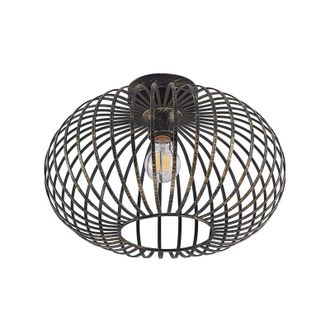 Lindby L&aacute;mpara De Techo rosalea En Negro Metal - Lindby