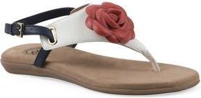 White Mountain Lifey Slingback Sandal in Americana/Multi/Smooth at Nordstrom Rack, Size 6.5
