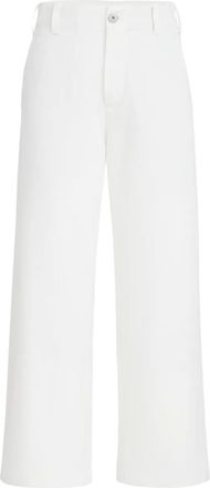 Brunello Cucinelli Broek met ritssluiting - Wit