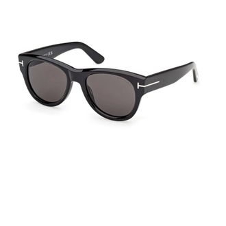 Tom Ford Sunglasses, unisex, Black, Size: 52 MM Burton-02 Sunglasses