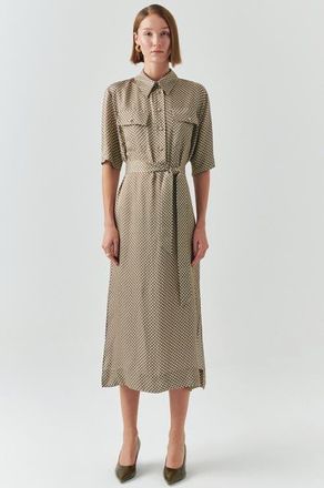 Exquise Sasha Midi Dress in Multi Color at Nordstrom, Size X-Small