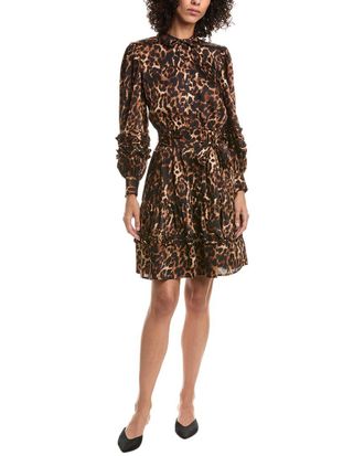 Anne Klein Ruffle Shirtdress