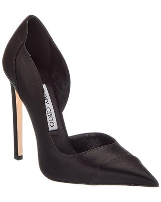 Jimmy Choo London Brigitte 120 Satin Pump