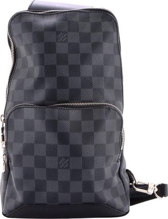 Louis Vuitton Avenue Sling Bag Damier Graphite (Authentic Pre-Loved)