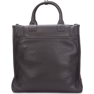 Vince Nordhelm Leather Tote in Tobacco at Nordstrom