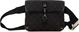 Gucci 2000-2015 GG Canvas Jackie belt bag - Black