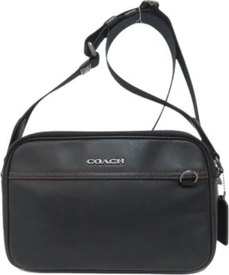Coach Pre-owned Cross Body Bags, female, Black, Size: ONE SIZE Pre-owned Shoulder Bag