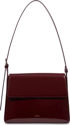A.P.C. Sac Virginie Flap Leather Bag