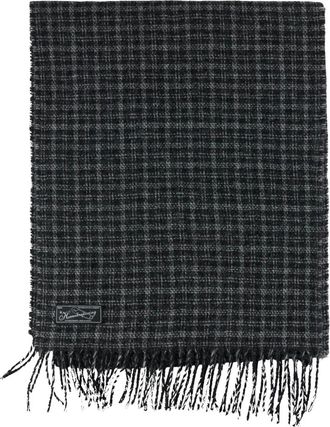 Mfpen Sciarpa Facade Fringe - - Accessories - Uomo - Grigio - ONE SIZE