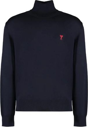 Ami Tassen - Heren - Coltruien - Blauw - XL - Truien & Vesten