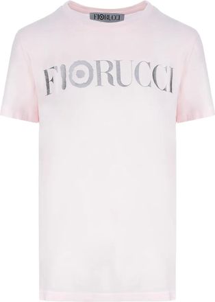 Fiorucci x 10 Corso Como logo-print cotton T-shirt - women - Cotton - M - Pink