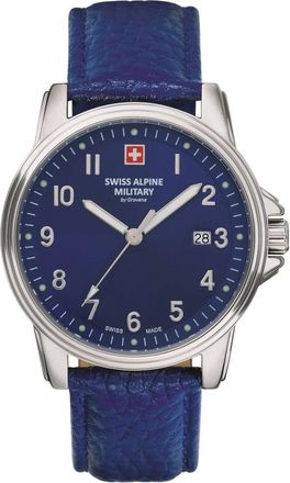 Swiss Alpine Military 7011.1535 Horloge - Heren - Horloges - Blauw - ONE Size - Accessoires