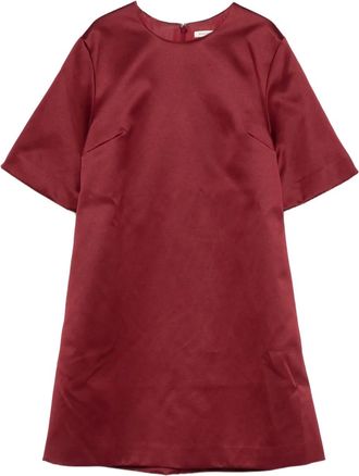 By Malene Birger Harperz mini-jurk met korte mouwen - Rood