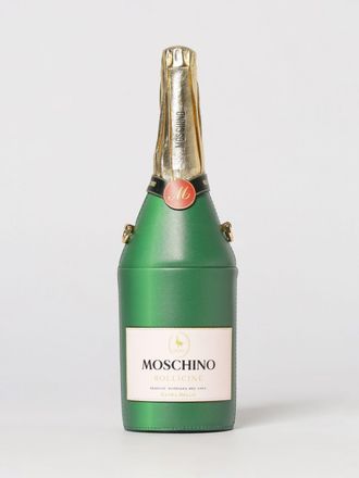 Moschino Clutch Champagne Moschino Couture in pelle