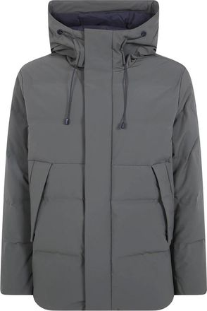 People of Shibuya Daisen Puffer Jacket - Heren - Winterjassen - Grijs - XL - Leer - Jassen