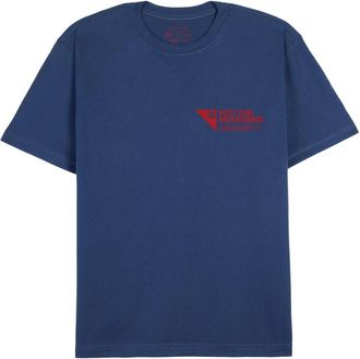 Osklen slogan-print T-shirt - men - Certified Cotton/Polyester - GG - Blue