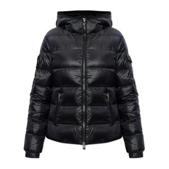 Moncler Down Jackets, female, Black, Size: XS Glesse Down Jacket