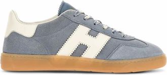 Hogan Cool Lage Sneakers - Dames - Sneakers - Blauw - 36 1/2 EU - Leer - Schoenen