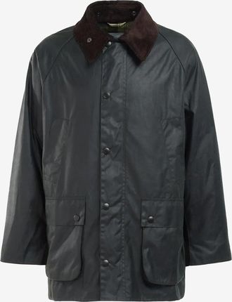 Barbour Gewachste Baumwoll-Parkajacke mit Hemdkragen Bedale