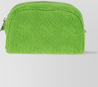 Tory Burch compact terry cotton pouch with wrist strap