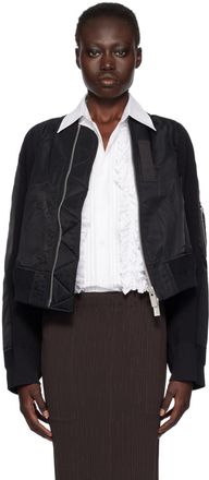 Emporio Armani Light Jackets, female, Black, Size: M Jacket Emporio Armani Light Jackets, female, Black, Size: M Jacket