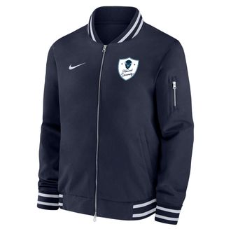 Nike Mens College (Howard University) Bomber Jacket in Blue | M62424HOWD25-NVY