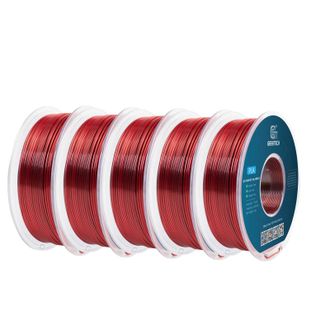 OEM Filamento Para Impresora 3d, Resistente Y Ecol&oacute;gico, Compatible Con Impresoras Fdm, Negro Y Rojo