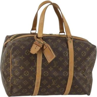 Louis Vuitton Pre-owned Handbags, female, Brown, Size: ONE SIZE Pre-owned Vintage Canvas Handbag