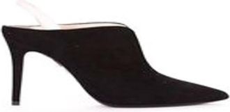 Roberto Cavalli Pointed-Toe Mule Pumps, Brand Size 40 ( US Size 10 )