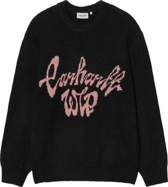 Carhartt Work in Progress Chedda Sweater Black Glassy Pink I035593-3DY-XX