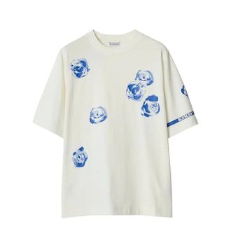 Burberry T-Shirts, female, White, Size: XS T-shirt