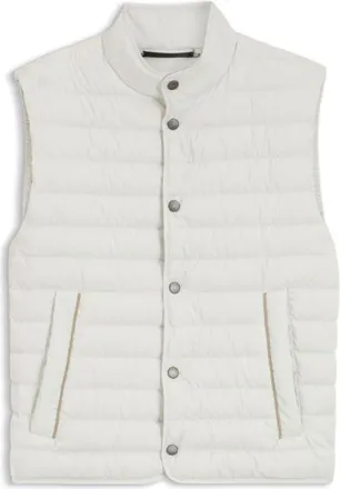BOSS Water-repellent vest with down filling