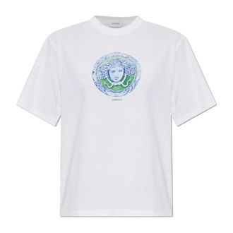 Versace Donna, Top, Bianco, XS, new