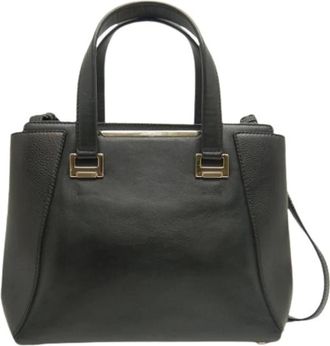 Jimmy Choo London Pre-owned Handbags, female, Black, Size: ONE SIZE Pre-owned Handbag