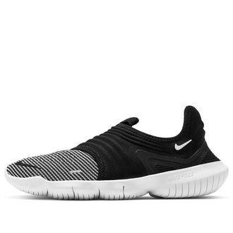 Nike (WMNS) Nike Free RN Flyknit 3.0 Black/Grey AQ5708-005