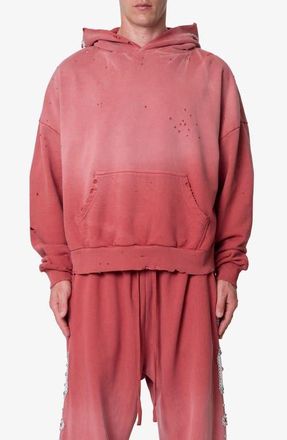 mnml Mojave Hoodie in Washed Red at Nordstrom, Size X-Large
