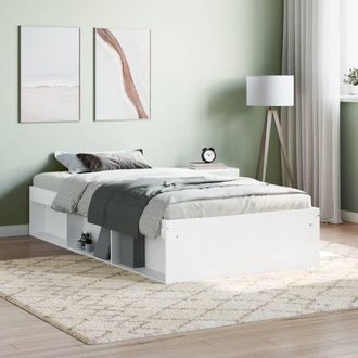Berkfield Home Bed Frame White 100x200 cm