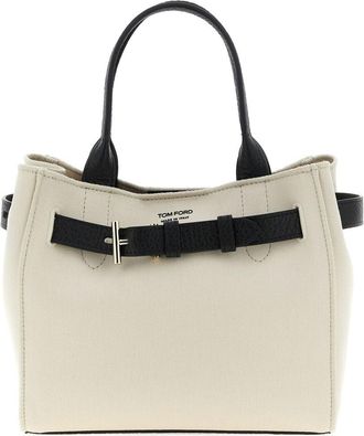 Tom Ford Audrey Kleine Canvas-Einkaufstasche