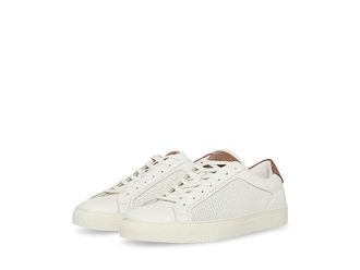 Steve Madden Finneas Mens Shoes White/Cognac Leather : 8.5 D - Medium