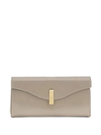 Giuseppe Zanotti chain-strap clutch bag - women - Fabric/Leather/Leather - One Size - Neutrals