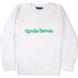 Ame & Lulu Love All Sweatshirt in Apres Tennis at Nordstrom, Size X-Small