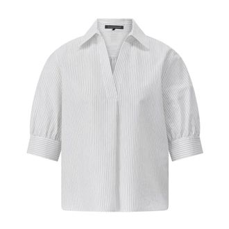 Luisa Cerano Dames, Blouses & Shirts, Wit, Maat: L