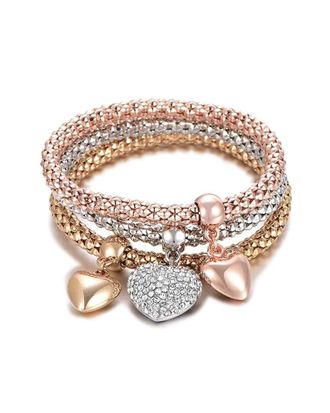 Liv Oliver 18K Plated 0.80 Ct. Tw. Cz Bracelet